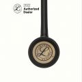 3M™ Littmann® Master Cardiology™ Stethoscope, Brass-Finish Chestpiece , Black Tube 27 inch 2175