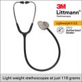 3M™Littmann® Lightweight II S.E. Stethoscope, Black Tube 2450