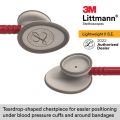 3M™ Littmann® Lightweight II S.E. Stethoscope, Burgundy Tube 2451