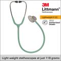 3M™ Littmann® Lightweight II S.E. Stethoscope, Seafoam Green Tube 2455