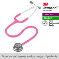 3M™ Littmann® Classic III Stethoscope, Rose Pink Tube, 27 inch, 5639
