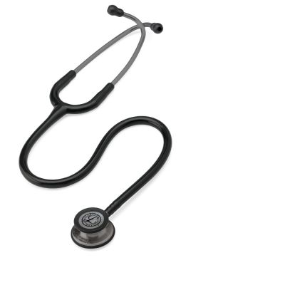 3M™ Littmann® Classic III Stethoscope, Smoke-Finish, Black Tube, 27 inch, 5811