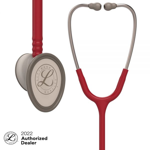 3M™ Littmann® Lightweight II S.E. Stethoscope, Burgundy Tube 2451