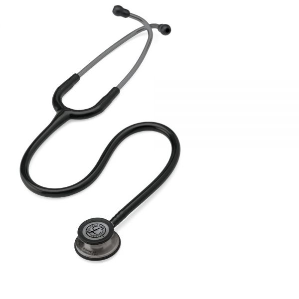 3M™ Littmann® Classic III Stethoscope, Smoke-Finish, Black Tube, 27 inch, 5811
