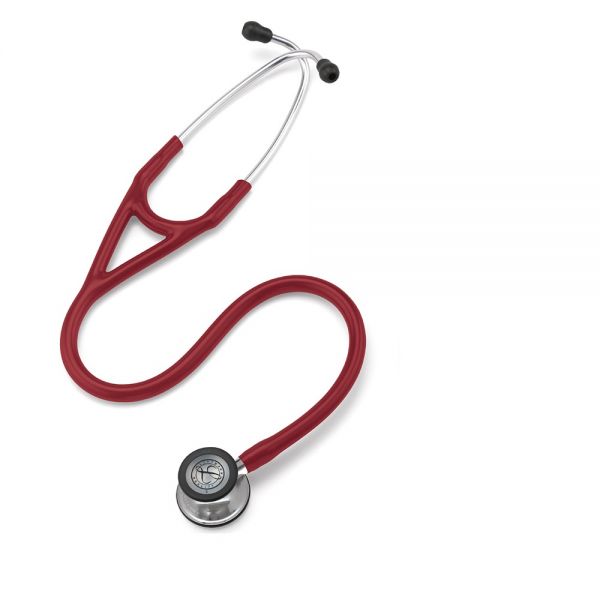 3M™ Littmann® Cardiology IV Stethoscope, Burgundy Tube, Mirror-Finish Chestpiece and Stem, Special Edition, 27 Inch, 6170