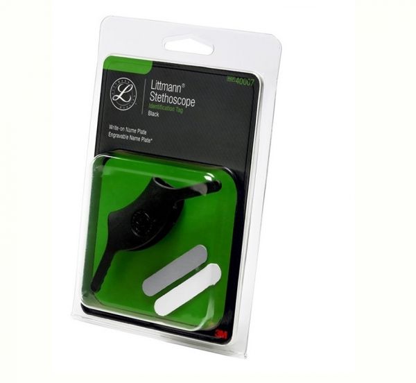 Spare Part ID Tag Black 40007, 3M™ Littmann® Part Kits