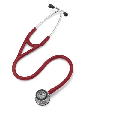 3M™ Littmann® Cardiology IV Stethoscope, Burgundy Tube, Mirror-Finish Chestpiece and Stem, Special Edition, 27 Inch, 6170
